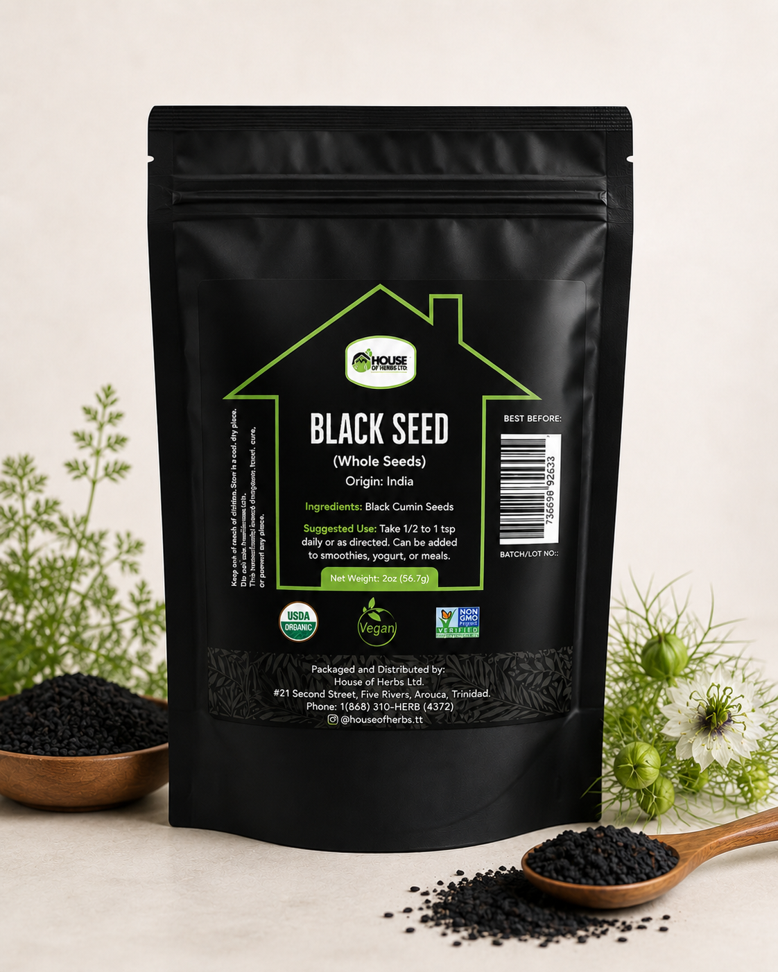 Organic Black Seeds