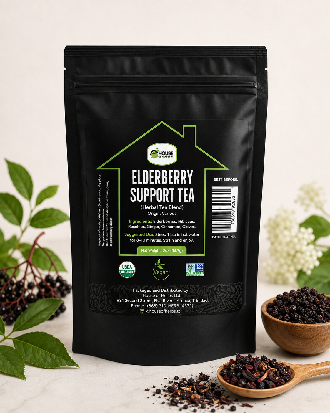 Elderberry Support Tea