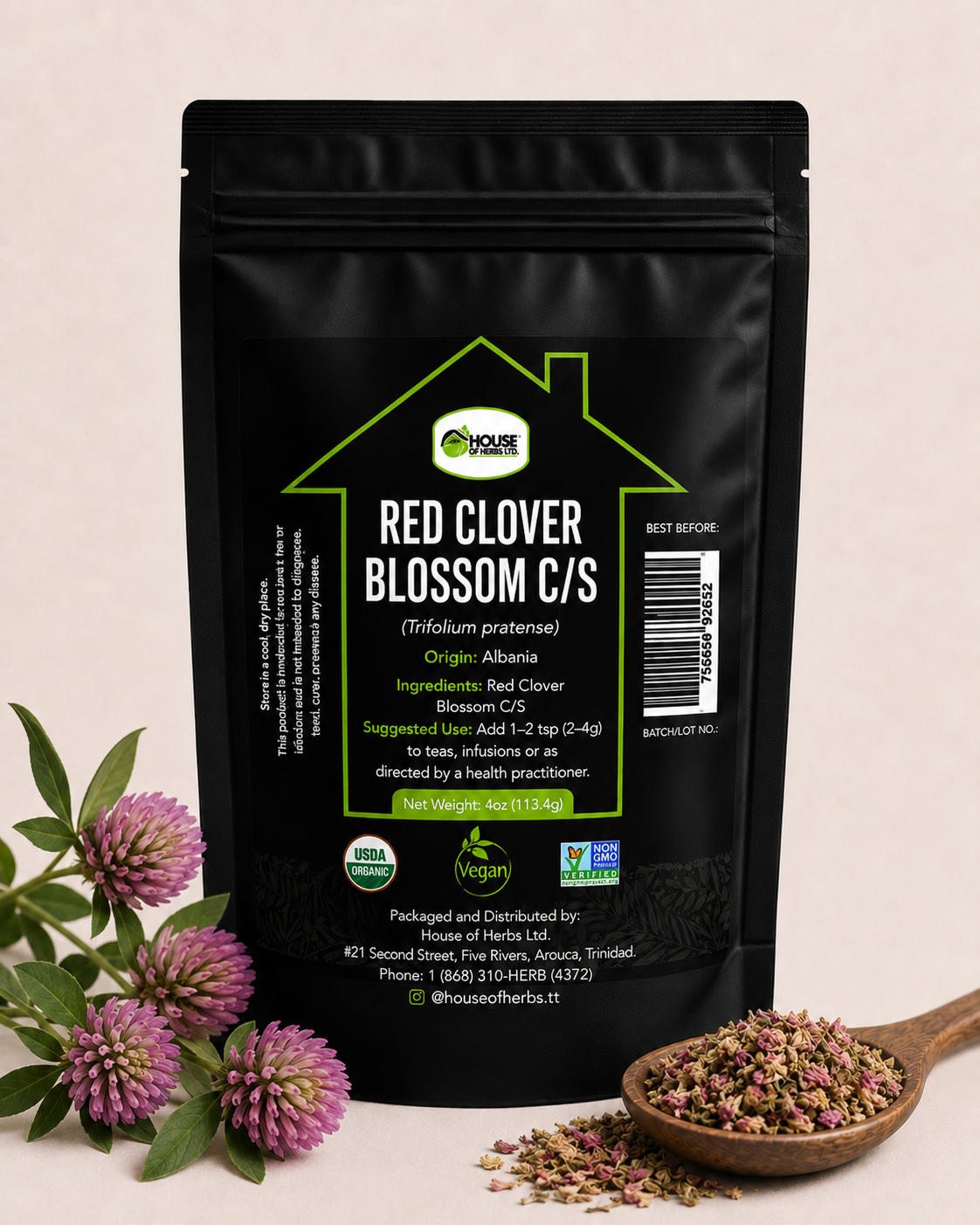 Red Clover Blossom C/S