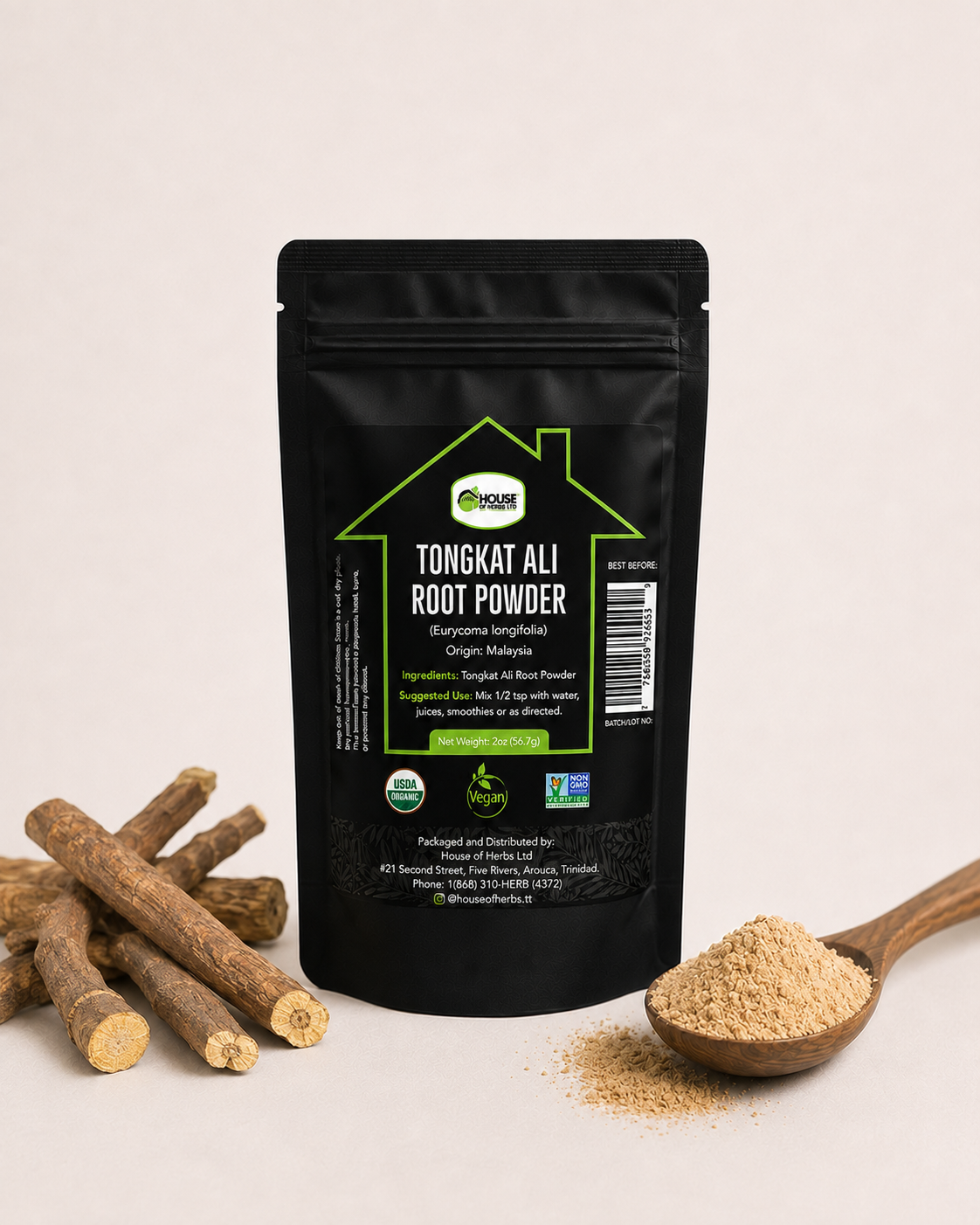 Tongkat Ali Root Powder (Longjack)